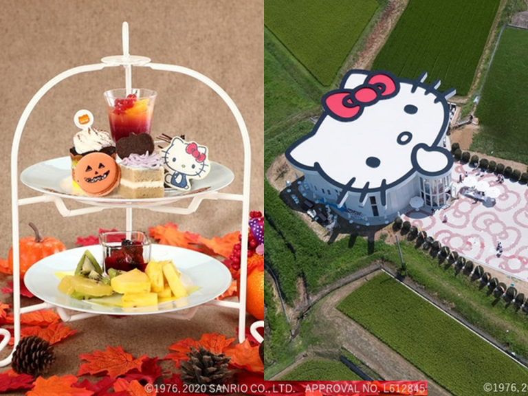 Hello Kitty’s Japanese island ‘show restaurant’ welcomes fall with vegan ‘Autumn Sweets Party’