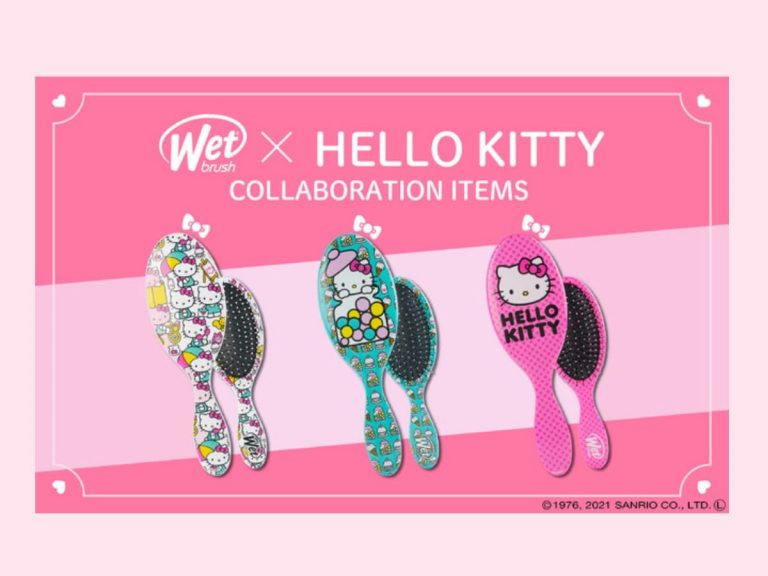Hello Kitty and Wet Brush Collaboration Detangler is now on sale