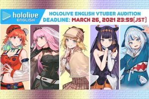 Vtuber group hololive English begins its second round of auditions