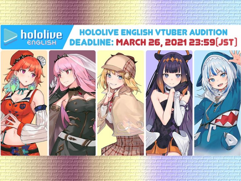 Vtuber group hololive English begins its second round of auditions