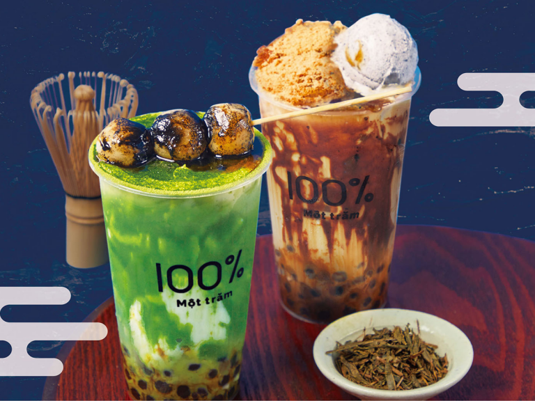 Traditional Kyoto sesame dango and mochi sweets get bubble tea makeover at boba stand in Japan