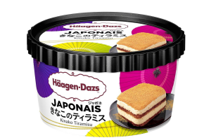Haagen-Dazs Japonais line takes on Italian and Japanese desserts for kinako tiramisu ice cream