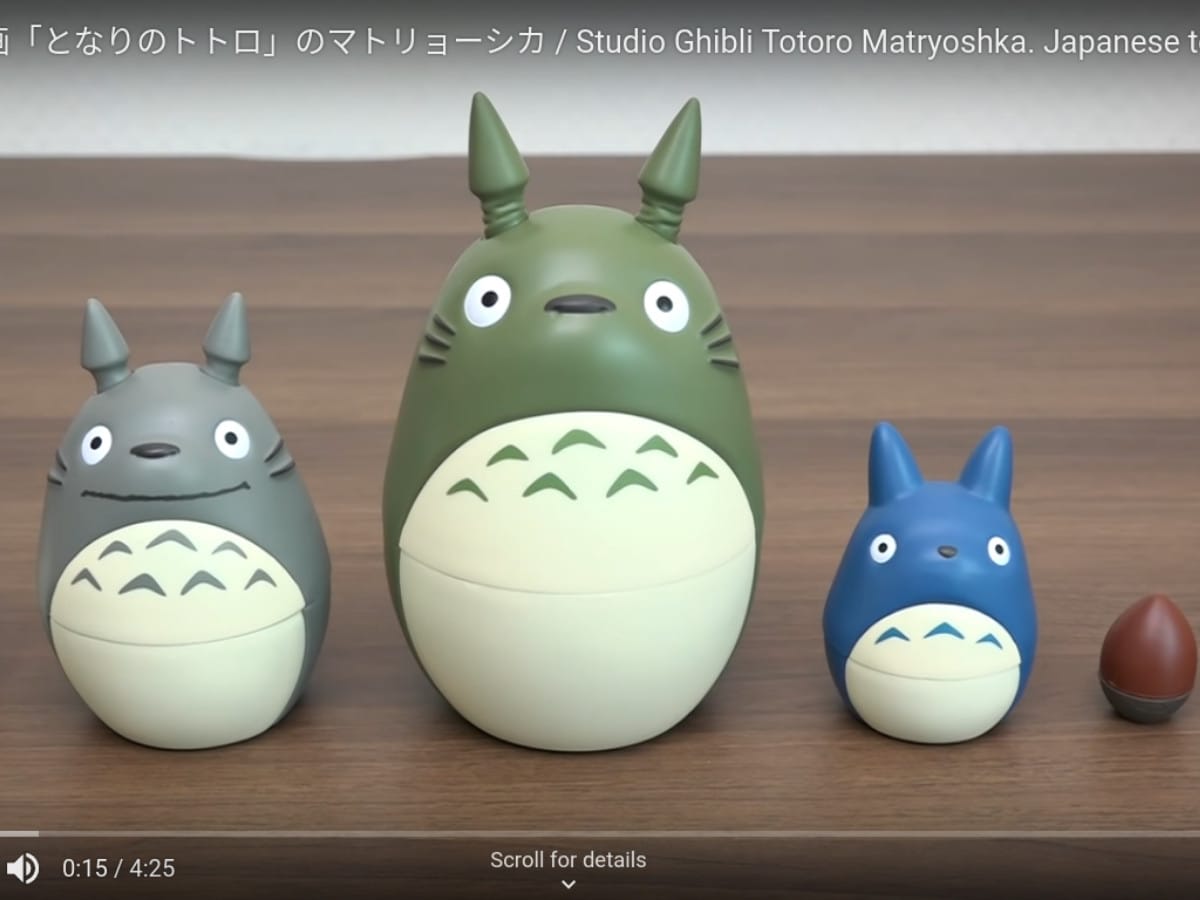 r unpacks impressive collection of Ghibli's Totoro, Spirited Away,  and other Made-in-Japan Toys – grape Japan