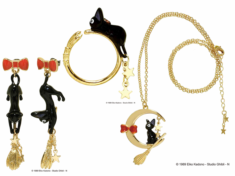 Starry Jiji accessories and more character jewellery appear at Studio Ghibli store in Japan