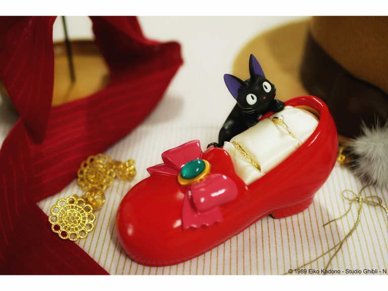 Kiki’s sassy black cat becomes a jewellery guard in Studio Ghibli store’s new Jiji ring stand