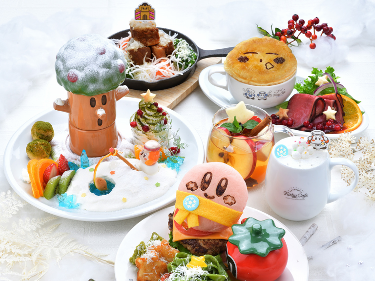 Japan’s Kirby Cafe gets frosty in adorable menu update for the winter season
