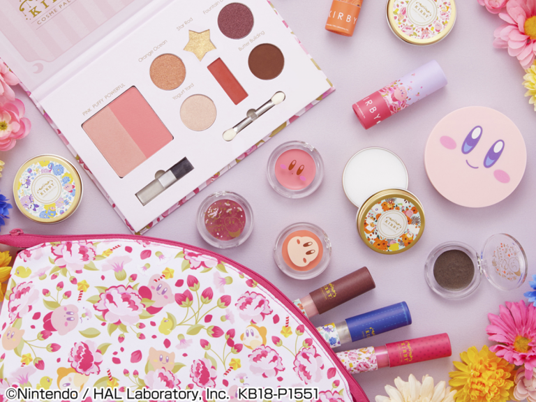 Japan is Getting Kirby Makeup in Cutest Cosmetics Collection Ever