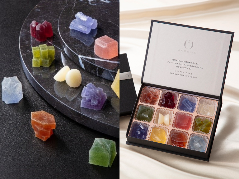 ‘Crystal candy’ wagashi store releases gorgeous birthstone-inspired traditional Japanese sweet box