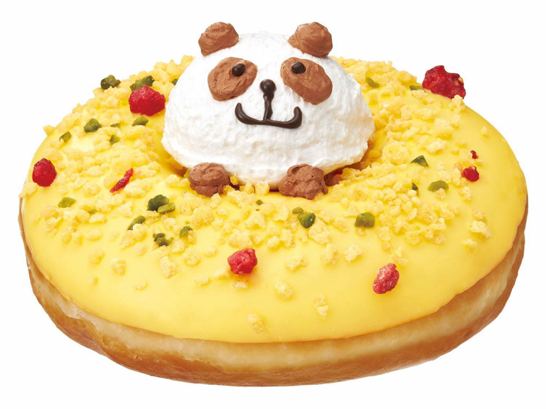 Krispy Kreme Japan brings back ‘Premium Panda’ doughnut with a springtime twist