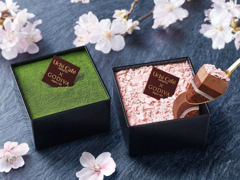 Japanese Convenience Store Sweets Go Luxury in Sakura Matcha Godiva Collaboration