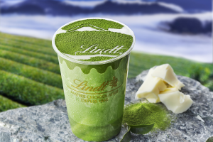 Lindt Japan reboots ‘Sky Matcha’ chocolate drink with green tea grown high on Shizuoka mountains