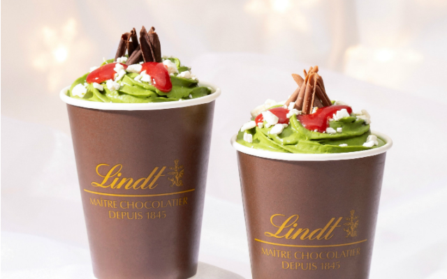 Lindt Japan Combines Matcha Green Tea with Luxurious Hot Chocolate for Special Christmas Drink