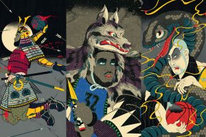 NBA Stars And Basketball Culture Transformed Into Amazing Ukiyo-e Artwork