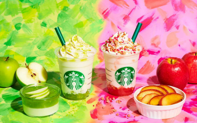 Starbucks Japan Gets Ready For Fall With Two New Apple Frappuccinos