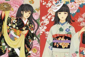 Artist Celebrates Japanese Art and Culture With Strong and Beautiful Women Illustrations
