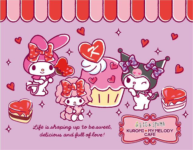 My Melody and Kuromi present the sweetest Halloween afternoon tea