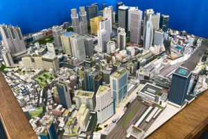 Japanese Artist Crafts Awesome Paper Miniature Model Of Shinjuku