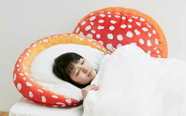 Japan’s poison mushroom pillow cover aims to put you to bed forever