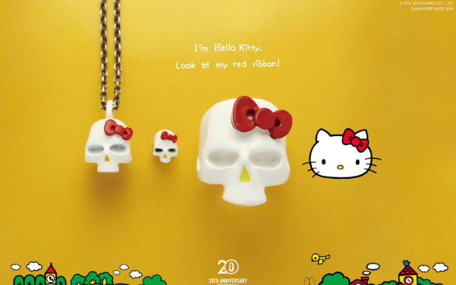 Show Your Love For Hello Kitty By Wearing Her Skull As Your Jewelry