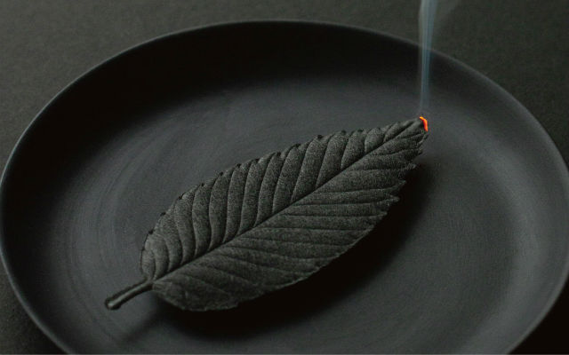 Venerated Japanese Incense Maker Releases New Black Fallen Leaf Incense