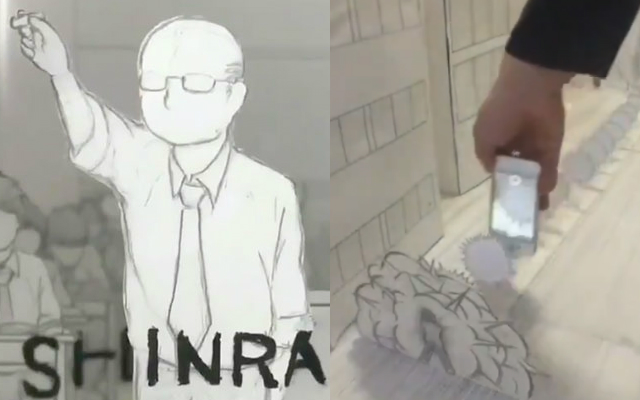 Watch a Japanese Artist Turn His Manga Story to an Anime in an Ingenious Way