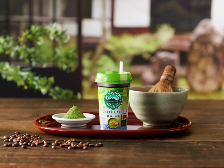 ‘Nippon Color Vibes’ chilled cup beverages brings matcha cafe latte to Japanese convenience stores