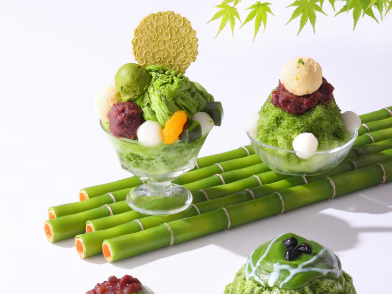 Historic Kyoto green tea shop’s magnificent matcha shaved ice creations return for summer 2021