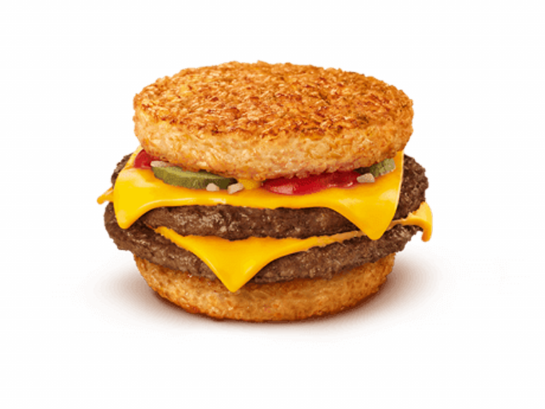 McDonalds Japan transform their classic Double Cheeseburger into a rice burger