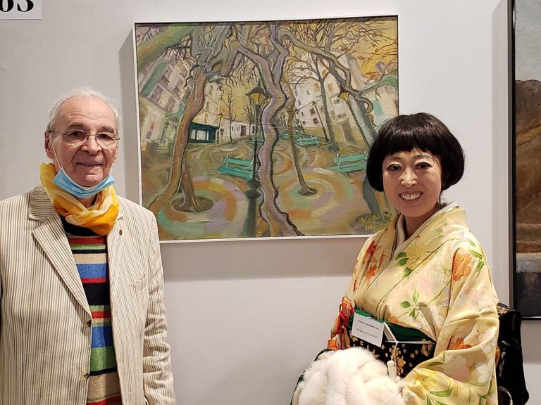 Japanese Artist Mimei Sakamoto Reflects on Journey to Prestigious Salon d’Automne