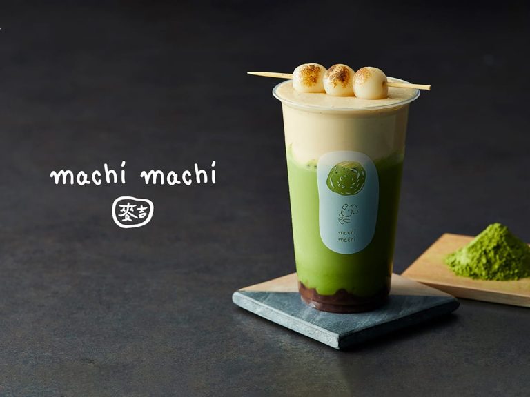 ‘God’ cheese tea shop machi machi offers “Mochi Mochi Matcha Azuki Latte” for New Year’s 2021