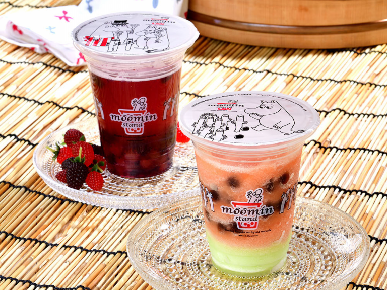 Japan’s Moomin Stand Adding Adorable Bubble Tea with Hattifattener Straws to Summer Menu