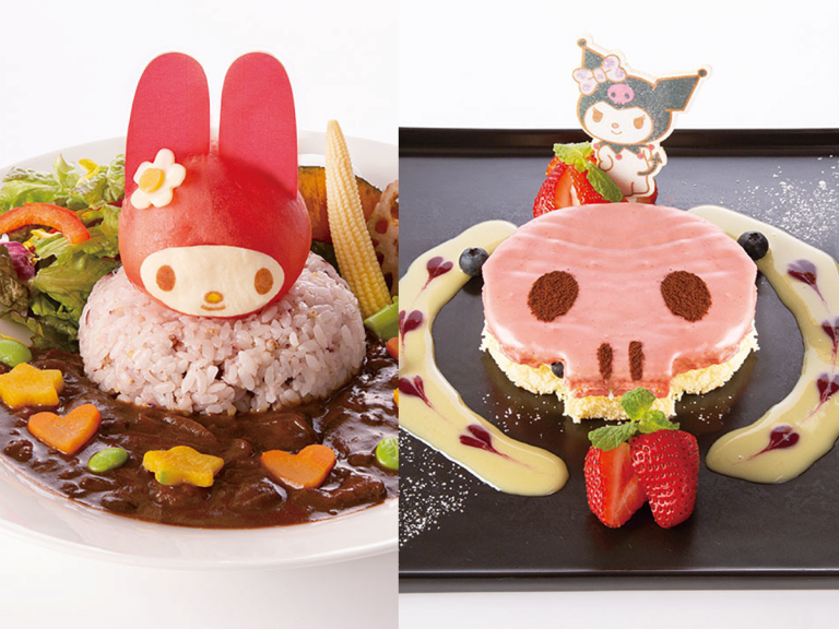 My Melody’s First Ever Cafe Opening in Osaka with Pink and Sweet English Garden Theme