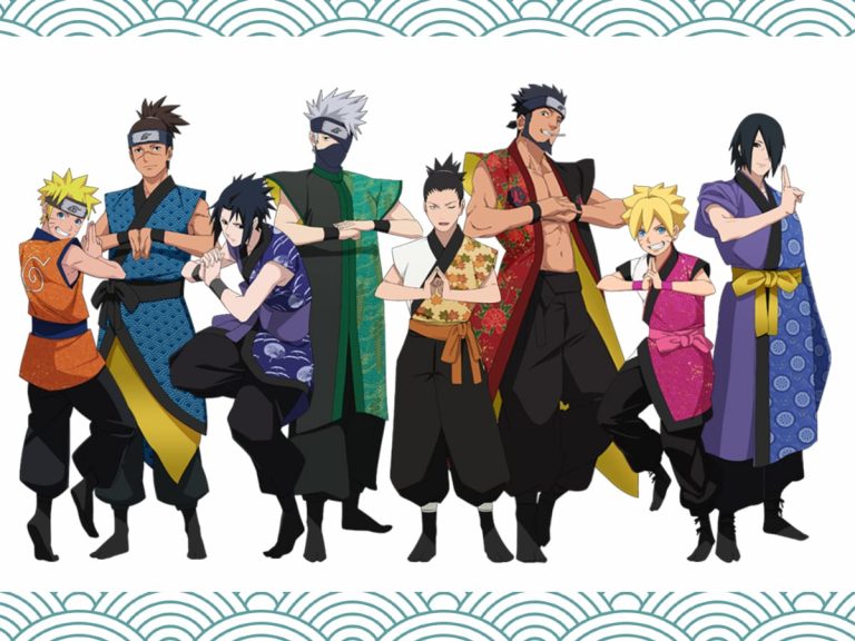 Naruto Pop-Up Shop Features Characters in East Asian Outfits