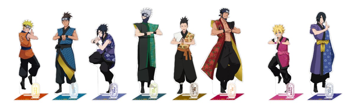 Naruto Pop-Up Shop Features Characters in East Asian Outfits