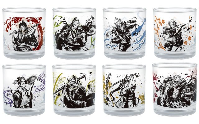 New One Piece Figures And Japanese Ink Art Style Glasses Hit Convenience Stores As Lottery Prizes