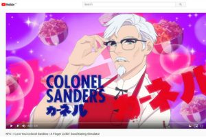 KFC Is Releasing A Finger Lickin’ Good Colonel Sanders Dating Simulator