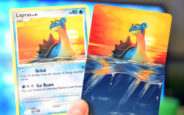 Pokémon Card Artist Paints Original Cards Into Awesome Illustrations