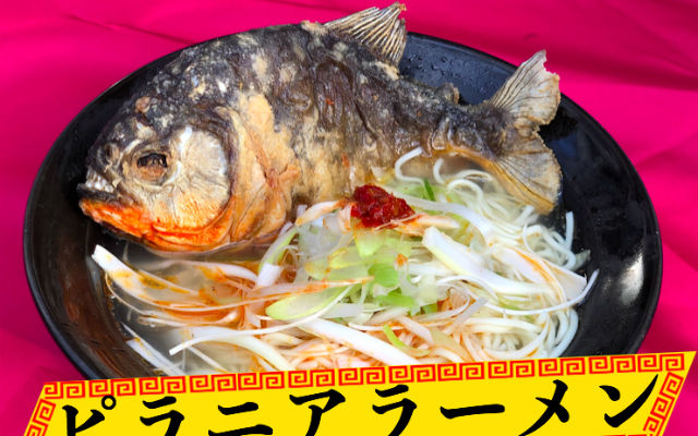 Take A Bite Out Of The World’s First Piranha Ramen In Japan