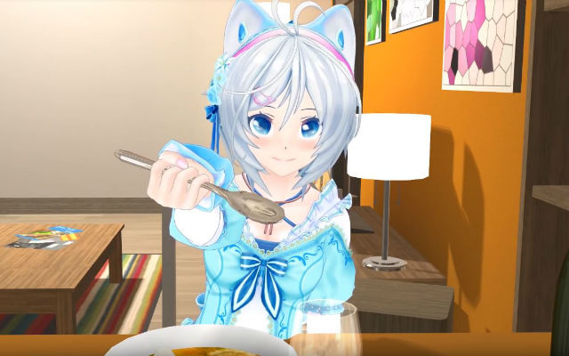 Never Eat Alone With This Virtual YouTuber’s Anime Girl Dining Experience