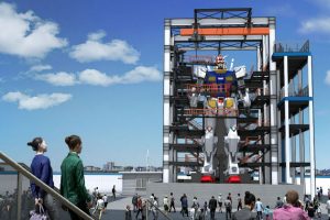 A Giant Moving Gundam Statue Is Being Built In Yokohama