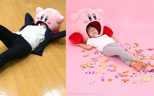 Japanese Kirby Head Bed Lets You Rest While Pretending To Be Inhaled By Kirby
