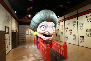 New Studio Ghibli Exhibit Has Giant Terrifying Yubaba And Zeniba Statues