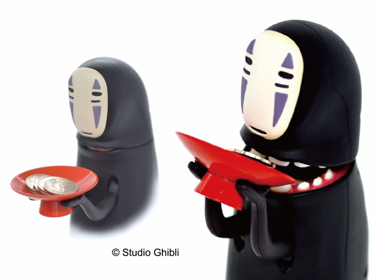 Coin-eating musical No-Face piggy bank is back to devour all just like Spirited Away’s Kaonashi