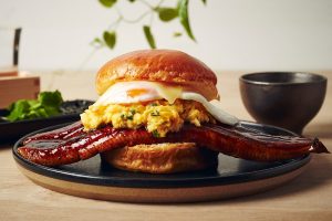 eggslut serves whole eel on giant gourmet unagi egg sandwiches in Japan