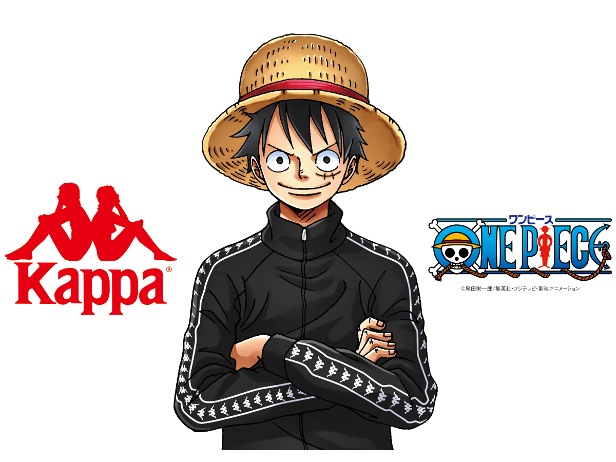Sportswear brand Kappa collab with One Piece for an anime twist on