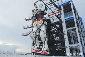 Japan’s new life-size moving Gundam statue unveiled in full dramatic glory