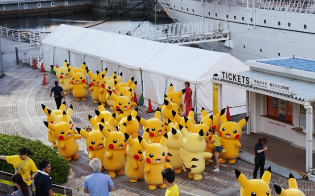 1500 Pikachus Invade Yokohama for Outbreak 2018 Summer Festival in Tokyo