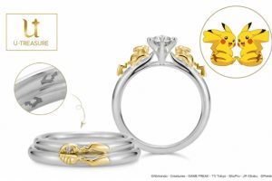 Pokemon Wedding Rings are the Perfect Way to Say I Choose You!