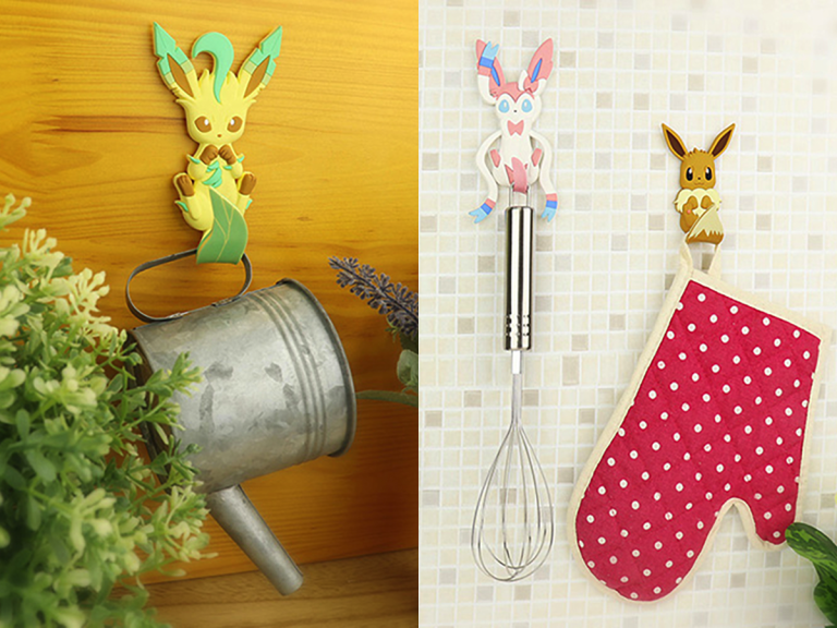 Pokemon Tail Hooks Can Solve All Your Hanging Storage Problems with Unbeatable Cuteness