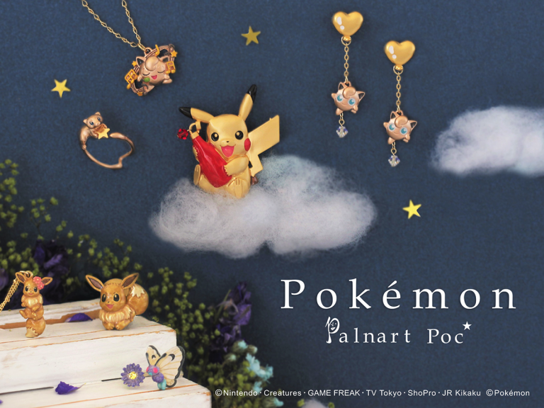Pokemon collab with artisan Japanese accessory brand results in dreamy Pikachu and Jigglypuff jewellery